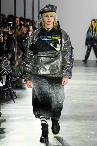 The KIDILL Fall Winter 2025 collection. Look 28.