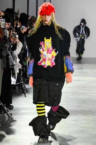 The KIDILL Fall Winter 2025 collection. Look 32.