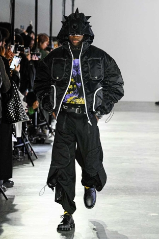 The KIDILL Fall Winter 2025 collection. Look 33.