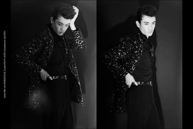 Model Tate Moore from Muse Models. Photographed for Ponyboy by Alexander Thompson. Spread 4.