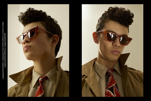 Model Tate Moore from Muse Models. Photographed for Ponyboy by Alexander Thompson. Spread 9.