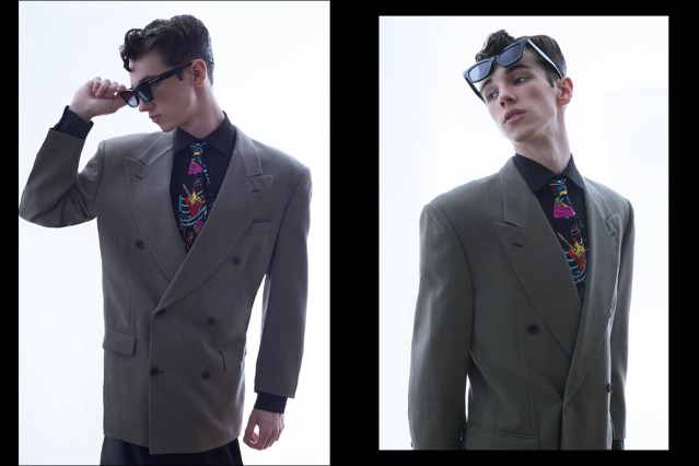 Model Parker Haws from Muse Models. Photographed for Ponyboy by Alexander Thompson. Spread 11.