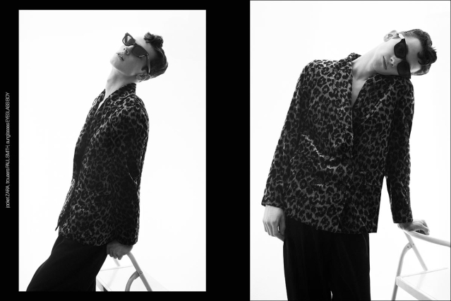 Model Parker Haws from Muse Models. Photographed for Ponyboy by Alexander Thompson. Spread 12.