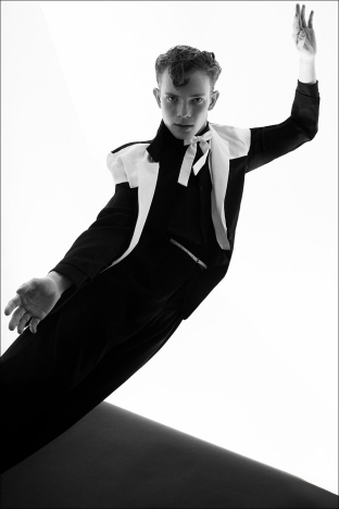 Model Casey Hare from Crawford Models. Photographed for Ponyboy by Alexander Thompson. Look 7.