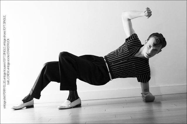 Model Casey Hare from Crawford Models. Photographed for Ponyboy by Alexander Thompson. Spread 10.