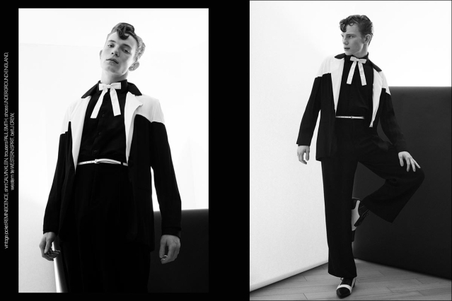 Model Casey Hare from Crawford Models. Photographed for Ponyboy by Alexander Thompson. Spread 6.