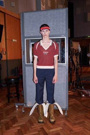 Charles Jeffrey LOVERBOY. Spring Summer 2026 collection. Look 37.