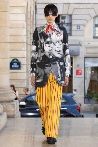 The Walter Van Beirendonck Spring Summer 20206 collection. Look 3.