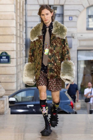 The Walter Van Beirendonck Spring Summer 20206 collection. Look 6.