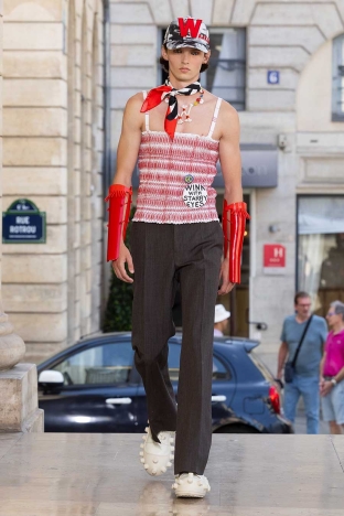 The Walter Van Beirendonck Spring Summer 20206 collection. Look 16.