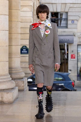The Walter Van Beirendonck Spring Summer 20206 collection. Look 25.