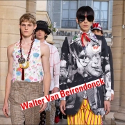 The Walter Van Beirendonck Spring Summer 20206 collection. Opener.