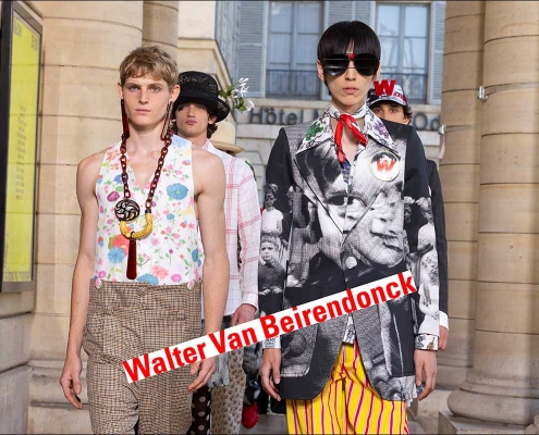 The Walter Van Beirendonck Spring Summer 20206 collection. Opener.