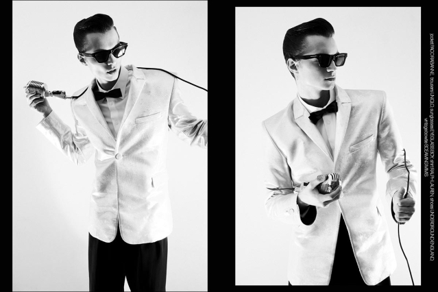 Model Brayden Reeder from Muse Management. Photographed for Ponyboy by Alexander Thompson in New York City. Spread 8.