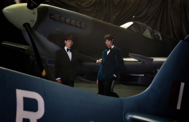 The Autumn/Winter 2025 collection from Gieves & Hawkes - "Eyes in the Sky" - 17.