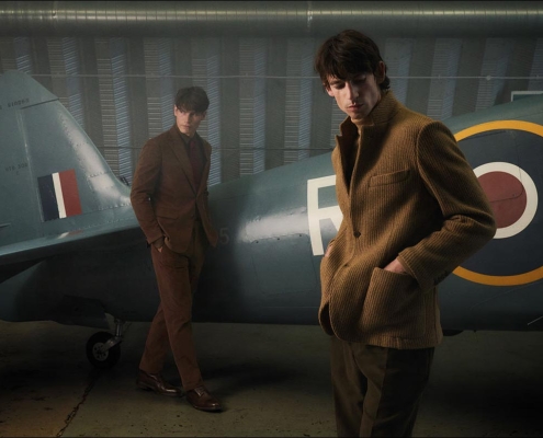 The Autumn/Winter 2025 collection from Gieves & Hawkes - "Eyes in the Sky" - Opener.