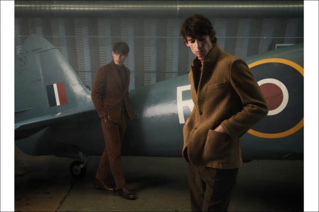 The Autumn/Winter 2025 collection from Gieves & Hawkes - "Eyes in the Sky" - Opener.