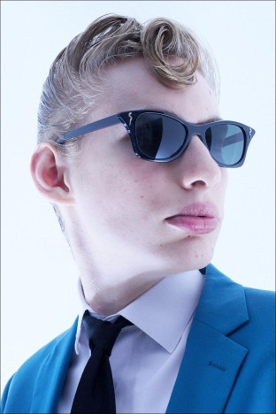 Model Jacob Lipton from Crawford Models. Photographed for Ponyboy by Alexander Thompson in New York City. Look 3 - 3.