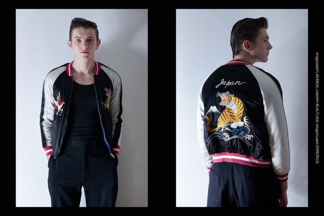 Model Danyil Zhuchko from Soul Artist Management. Photographed for Ponyboy by Alexander Thompson in New York City. Spread 4.