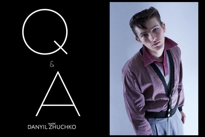 Model Danyil Zhuchko from Soul Artist Management. Photographed for Ponyboy by Alexander Thompson in New York City. Opening spread.