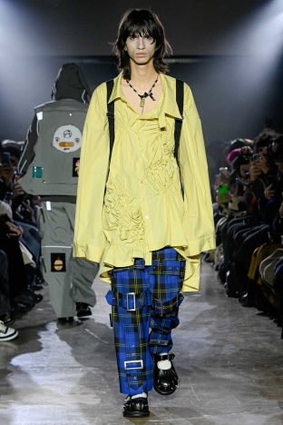 "Heaven" - KIDILL Fall Winter 2026-27 collection by Hiroaki Sueyasu. Look 9.