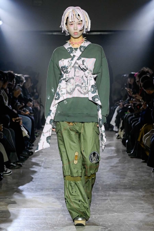 "Heaven" - KIDILL Fall Winter 2026-27 collection by Hiroaki Sueyasu. Look 14.