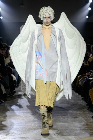 "Heaven" - KIDILL Fall Winter 2026-27 collection by Hiroaki Sueyasu. Look 30.