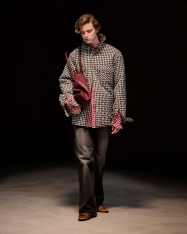 The MASU AW 2026/27 menswear collection - "Sugar Riot". Look 4.