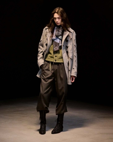 The MASU AW 2026/27 menswear collection - "Sugar Riot". Look 6.