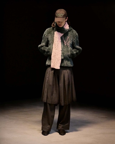 The MASU AW 2026/27 menswear collection - "Sugar Riot". Look 16.