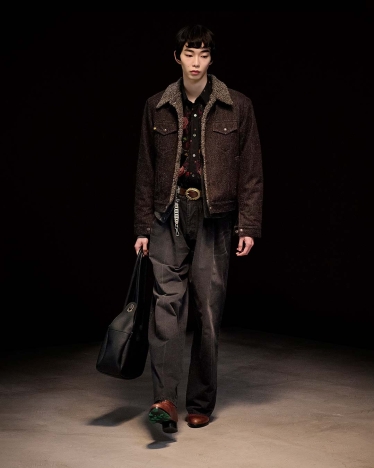 The MASU AW 2026/27 menswear collection - "Sugar Riot". Look 22.