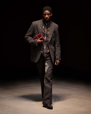 The MASU AW 2026/27 menswear collection - "Sugar Riot". Look 23.