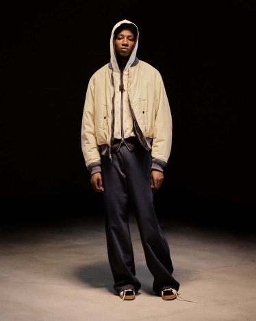 The MASU AW 2026/27 menswear collection - "Sugar Riot". Look 27.