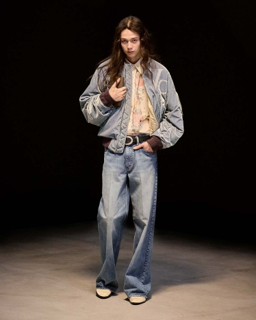 The MASU AW 2026/27 menswear collection - "Sugar Riot". Look 29.
