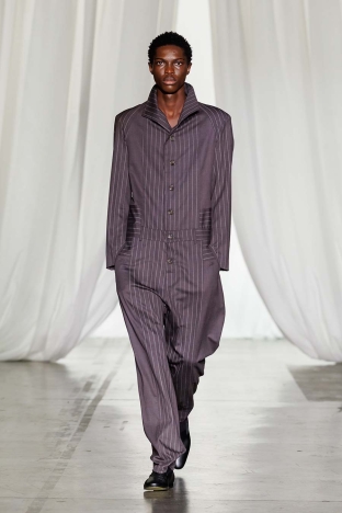 The Saul Nash FW 2026 "Masquerade" menswear collection. Look 2.