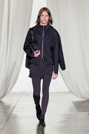 The Saul Nash FW 2026 "Masquerade" menswear collection. Look 21.