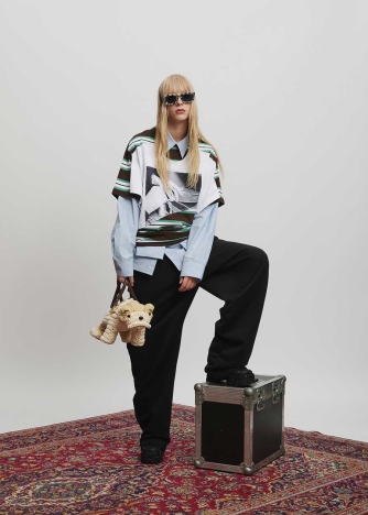 The Charles Jeffrey LOVERBOY SS 2026 Lookbook - "Prepared Piano". Image #39.