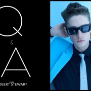 Model Robert Stewart from Crawford Models. Photographed for Ponyboy by Alexander Thompson in New York City. Opening spread.