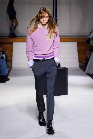 The KENT&CURWEN collection for Autumn/Winter 2026. Look 11.