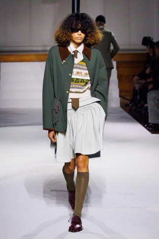 The KENT&CURWEN collection for Autumn/Winter 2026. Look 23.