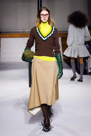 The KENT&CURWEN collection for Autumn/Winter 2026. Look 25.