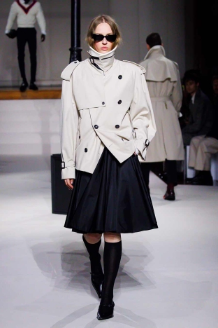 The KENT&CURWEN collection for Autumn/Winter 2026. Look 37.