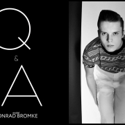 Model Konrad Bromke from Unite Unite Models. Photographed for Ponyboy by Alexander Thompson in New York City. Opening spread.