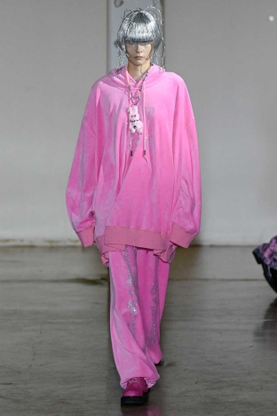 The KIDILL SS 2027 CHAOTIC DISCORD menswear collection. Look 9.