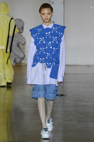 The KIDILL SS 2027 CHAOTIC DISCORD menswear collection. Look 11.