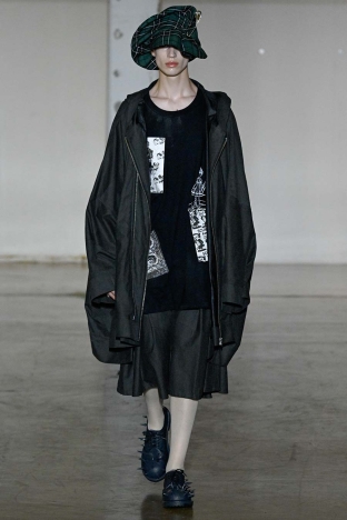 The KIDILL SS 2027 CHAOTIC DISCORD menswear collection. Look 16.