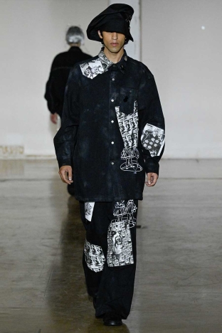 The KIDILL SS 2027 CHAOTIC DISCORD menswear collection. Look 25.