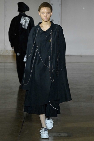 The KIDILL SS 2027 CHAOTIC DISCORD menswear collection. Look 26.