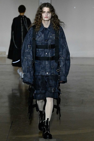 The KIDILL SS 2027 CHAOTIC DISCORD menswear collection. Look 27.