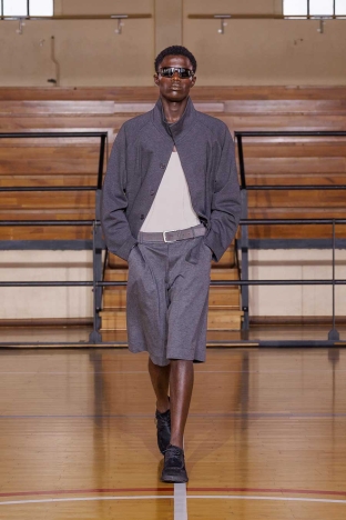 The Saul Nash SS 2027 'STANCE' menswear collection. Look 6.